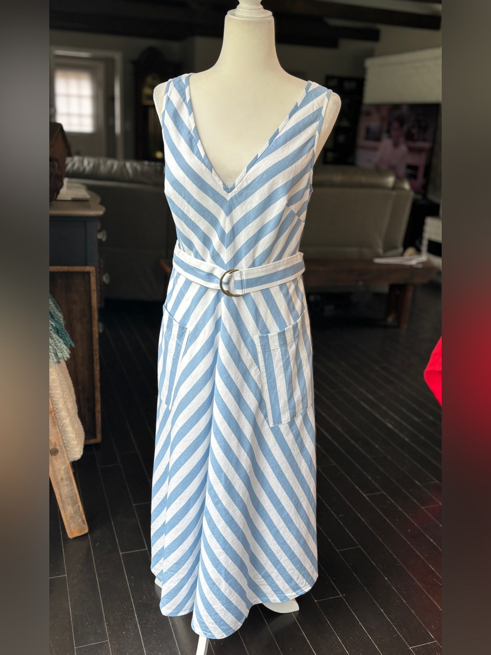 Kate Spade New York - Deck Stripe Midi Dress - Picture 7 of 17